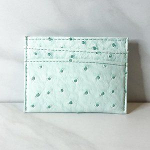 NWT Mossimo by Target Card Holder Faux Ostrich